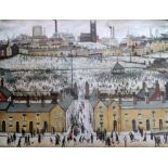 § Laurence Stephen Lowry, RBA, RA (1887–1976)off-set lithographBritain at Play, signed in pencil