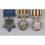 A British South Africa Company group of three medals to 1239 Trooper C.Appleyard B.B.Police