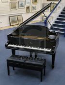 The Property of Dame Kiri Te Kanawa: Steinway and Sons, New York. An ebonised cased boudoir grand