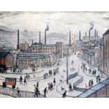 § Laurence Stephen Lowry, RBA, RA (1887–1976)off-set lithographHuddersfield signed in pencil from an