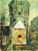 § John Piper (1903-1992)screenprintBesse, Dordogne, (Levinson 188)signed, 55/7031.75 x 23.5in.