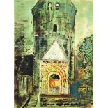 § John Piper (1903-1992)screenprintBesse, Dordogne, (Levinson 188)signed, 55/7031.75 x 23.5in.