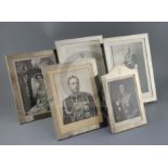 A collection of signed Royal photographsCONDITION: - The Count and Countess of Athlone, by Soper &