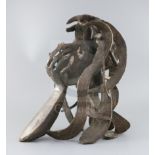 Gerda Rubinstein (1931-). A bronze 'Expression', 14 x 15.75in.