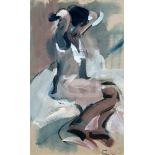 § Sherree Valentine Daines (1956-)gouache on cardWoman undressingsigned14.25 x 8.75in.CONDITION: