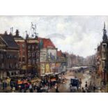 Gerrit Willem Knap (1873-1931)oil on canvas'Hoekjt, ...Dam'signed7.75 x 10.25in.CONDITION: Oil on