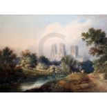 Henry Gastineau (1791-1876)watercolourYork Minster15.75 x 21.5in.CONDITION: Good clean condition