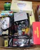 A collection of toy cars, Corgi, Matchbox, etc.