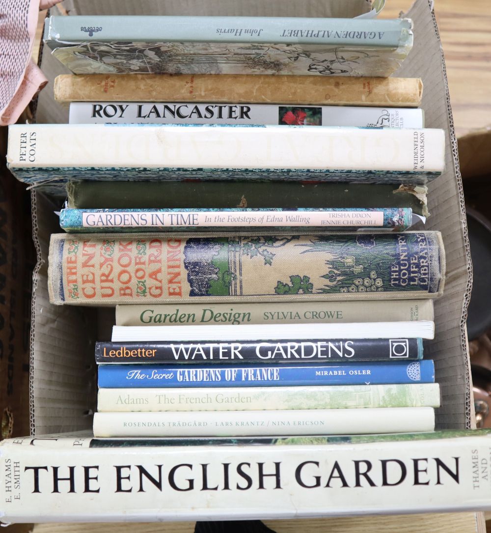 A collection of garden reference books: The Gardens of England, Charles Holme, Studio 1907South