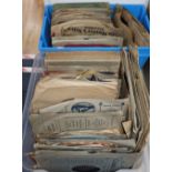 A large quantity of collectible jazz 78s including Django Rheinhart Benny Goodman Humphrey Lyttleton