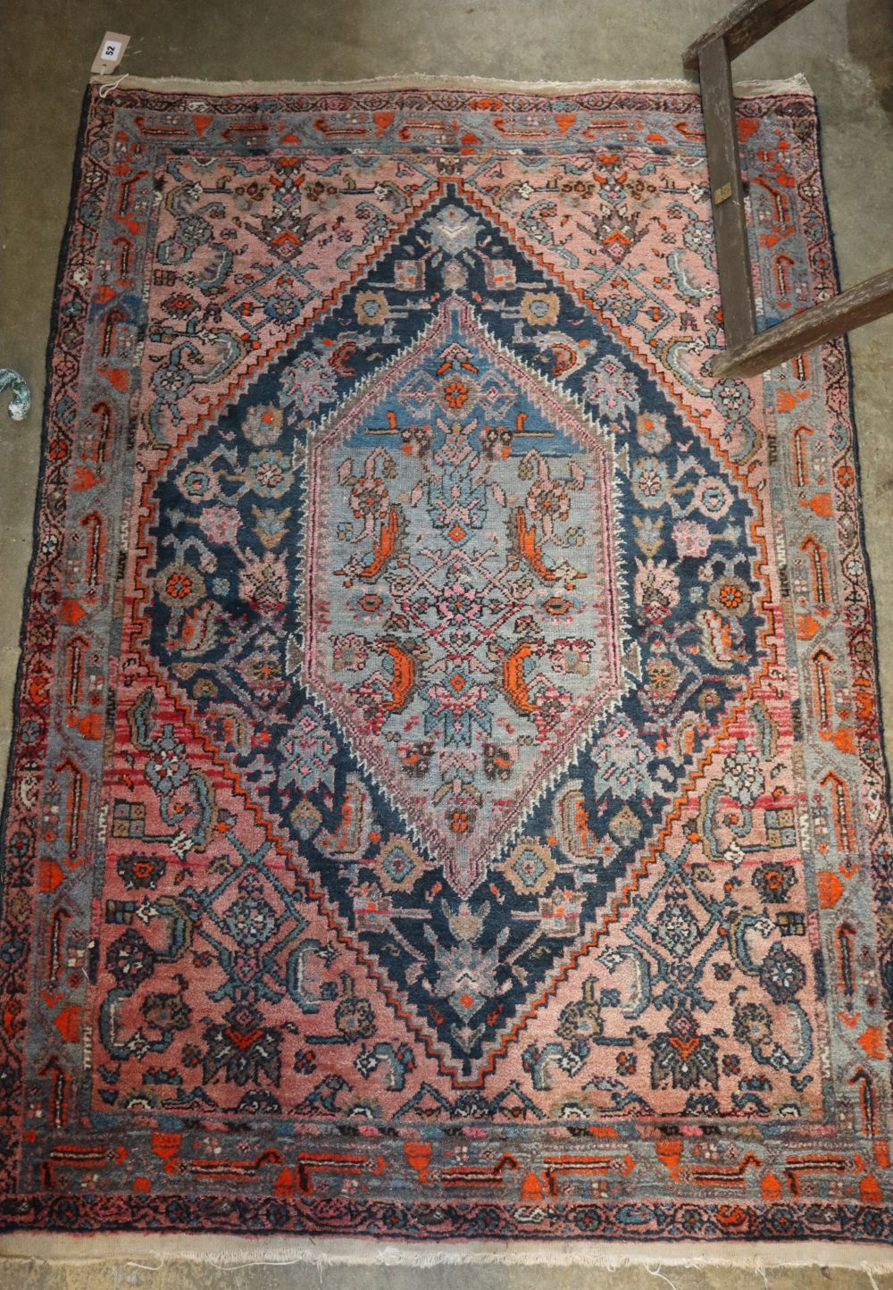 A Sarouk rug, 146 x 104cm - Image 2 of 2