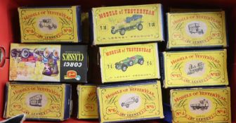A collection of boxed models of yester year by Lesney (16)