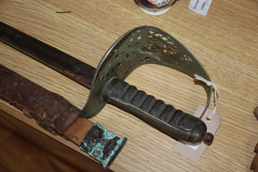 A George V cavalry sabre, GR cypher - Image 2 of 8