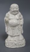 A Chinese blanc-de-chine figure of Shao Lao