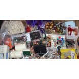 A large quantity of costume jewellery