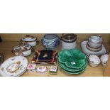 A group of Meissen, Derby, Worcester and other decorative ceramics