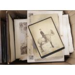 A large quantity of photograph albums