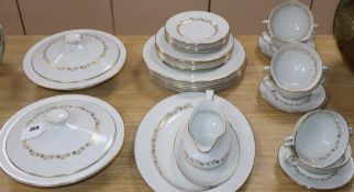 A Royal Doulton "Fairfax" part dinner service