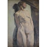 Kemp (fl. C. 1913-14), a folio of student's artworks, mostly charcoal nude studies including one oil