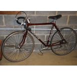 A vintage Claud Butler "olympic" racing bicycle