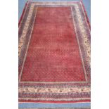 An Afshar rug, 206 x 166cm