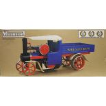 A boxed Mamod Steam Wagon