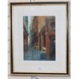 Alexander Creswell (1957-), watercolour, The Jamaica Winehouse, signed, 37 x 27cm