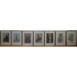Richard Beer, a set of seven limited edition artist's proof prints, signed in pencil, each 62 x 44cm