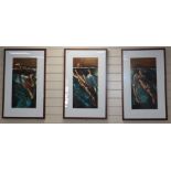 Eastham, lithograph, 'Sea of Sentinels III', and two prints, 'Sea of Sentinels I' and Sea of