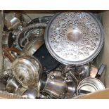 A quantity of silver plate