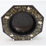 A 19th century Derbyshire pietra dura bowl