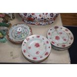 A group of 18th century Chinese export plates