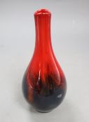 A Royal Doulton flambe vase, height 21cm
