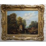 William Frederick Witherington, oil on canvas, Derbyshire landscape, 70 x 90cm
