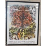 Marc Chagall - Chagall at Pace / Columbus poster, 80 x 60cm