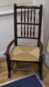 A Lancashire dining chair