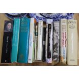 A collection of Biography reference books: Samuel Johnson, Walter Jackson Bate, Chatto & Windus