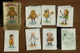 A 1920s card game of HAPPY FAMILIES by Chad Valley with illustrations by Linda Edgerton. British