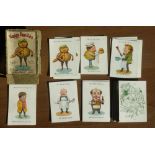 A 1920s card game of HAPPY FAMILIES by Chad Valley with illustrations by Linda Edgerton. British