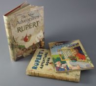 Rupert Bear Annuals 1936 VG plus in original d/w which is approximately 70% complete with