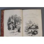 Dickens, Charles - David Copperfield, 8vo, half calf, 38 plates by H.K. Browne, Chapman and Hall,