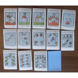 THE WHITE CAT card game by John Jaques & Son, c1880. 52 cards complete. Plain box not original. P/