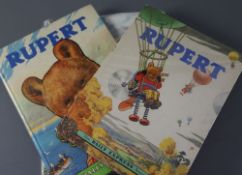 Rupert Adventure Series Nos 2, 6 - 8, 13, 16, 19 - 22, 24 - 30, 32 - 38, 41, Rupert Annuals 1957,