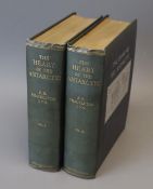 Shakleton, Ernest Henry, Sir - The Heart of the Antartic, 1st edition, 2 vols, qto, original