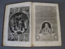 Fox, John. Rev. - The Book of Martyrs, folio, calf, with 62 engravings on 21 plates, Thomas Kelly,