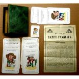 A Card Game of HAPPY FAMILIES by Jaques. 1938 promotional pack published for Bird's Custard. 44