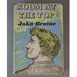 Braine, John - The Room at the Top, 8vo, in unclipped dj, with loss to head and foot of spine,