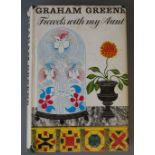 Greene, Graham - Travels with my Aunt, 1st edition, in torn dj, The Bodley Head, London, Sydney