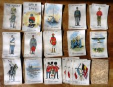 A 1915 World War I card game of SPY by Valentine & Son, Dundee. Should be 53 card (13 sets of 4