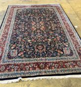 A Tabriz carpet, 378 x 275cm